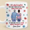 Always My Little Girl - Family Personalized Custom 3D Inflated Effect Printed Mug - Mother's Day, Gift For Dad, Daughter