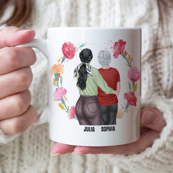 Always My Mother Always My Friend Personalized Coffee Mug Gift For Mom