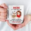Always Myself Because Of You, Mom - Family Personalized Custom Mug - Mother's Day, Gift For Mom, Grandma