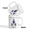 American Football Dad Dream Team Personalized Mug, Coolest Father's Day Gift For Dad