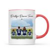 American Football Dad Team Family Personalized Mug