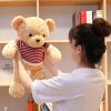American Sweater Teddy Bear Plush Toy Soft Gift for Kids