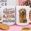 An Alarm Clock Sounds Like A Dog About To Puke Dog Coffee Mug