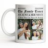 An Aunt & Her Niece, A Bond That Can Never Be Broken - Personalized Custom Coffee Mug - NCE035_MG