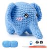 Animal DIY Crochet Kit: Easy Plush Doll with Quality Yarn & Needles