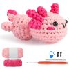 Animal DIY Crochet Kit: Easy Plush Doll with Quality Yarn & Needles