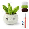 Animal DIY Crochet Kit: Easy Plush Doll with Quality Yarn & Needles