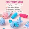 Animal DIY Crochet Kit: Easy Plush Doll with Quality Yarn & Needles