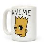 Anime Bort Parody Coffee Mug