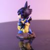 Anime Dragon Ball Q Version Figures Childhood Goku Holding Poole PVC 10cm Collection