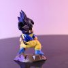Anime Dragon Ball Q Version Figures Childhood Goku Holding Poole PVC 10cm Collection