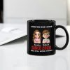 Annoying Each Other - Personalized Couple Cup A Hilarious Love Story with Custom Names