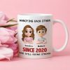 Annoying Each Other - Personalized Couple Cup A Hilarious Love Story with Custom Names