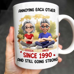 Annoying Each Other And Still Going Strong Coffee Mug - Personalized Custom Coffee Mug - CPL1094_MG