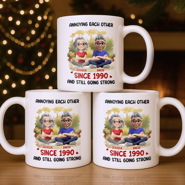 Annoying Each Other And Still Going Strong Coffee Mug - Personalized Custom Coffee Mug - CPL1094_MG