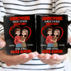 Annoying Each Other Hugging Couple - Personalized Mug