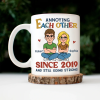 Annoying Each Other Retro Couple - Personalized Mug