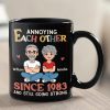 Annoying Each Other Retro Couple - Personalized Mug