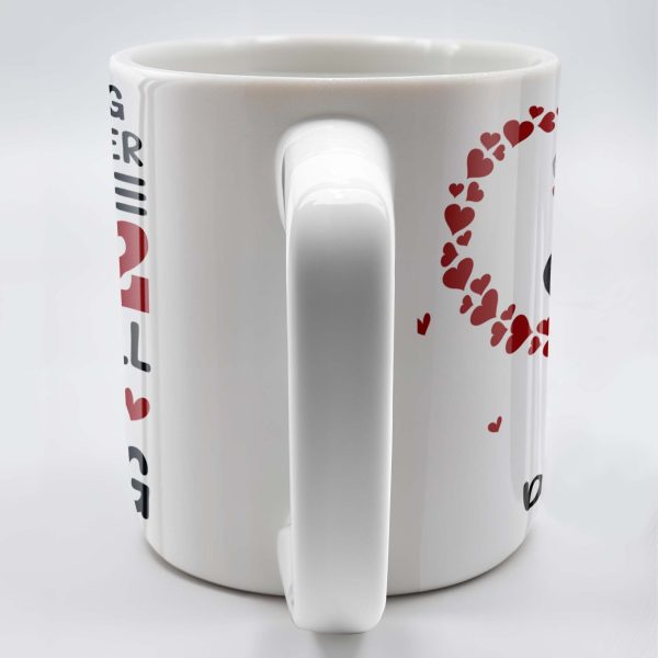 Annoying Each Other Since And Still Going Strong Hearts - Personalized Custom Coffee Mug - CPL240_MG