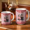 Annoying Each Other Since Couple Stripe Style - Personalized White Edge-to-Edge Mug
