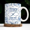 Annoying Each Other Since, Flowers and Birds Design - Personalized Custom Coffee Mug - CPL412_MG