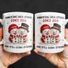 Annoying Each Other Since, Snowmen Design - Personalized Custom Coffee Mug - CPL795_MG