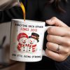 Annoying Each Other Since, Snowmen Design - Personalized Custom Coffee Mug - CPL795_MG