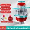 Anti Odor Sink Drain Pipe Connector