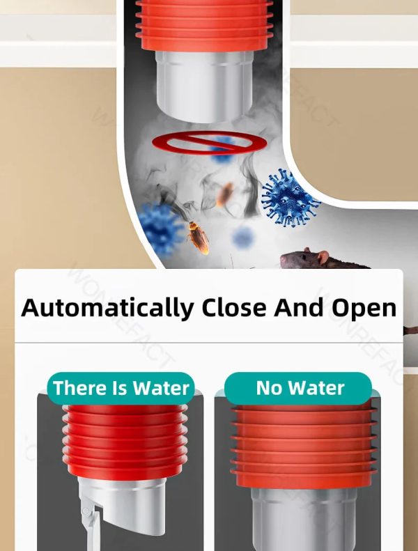 Anti Odor Sink Drain Pipe Connector