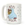 Anti Slowcial Coffee Mug