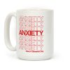 Anxiety Thank You Bag Parody Coffee Mug