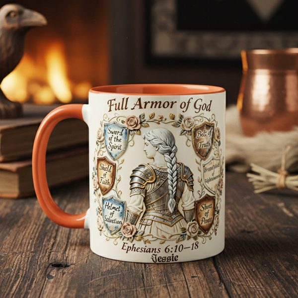 Armor Of God Coffee Accent Mug - Personalized Gifts For Christian 03pata261225