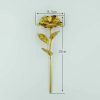 Artificial 24K Gold Rose with Gift Box Luxury Present