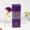 Artificial 24K Gold Rose with Gift Box Luxury Present