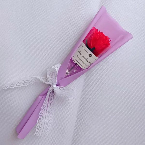 Artificial Soap Rose and Carnation Flowers for Wedding, Home, and Special Occasion Decoration
