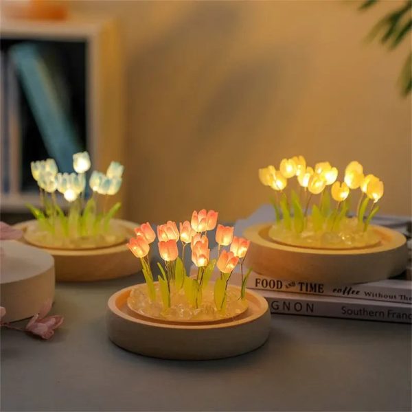 Artificial Tulip Flower Light
