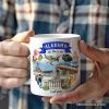 Artistic Alabama State Themes and Landmarks Personalized Mug With Custom Name