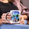 Artistic Mississippi State Themes and Landmarks Personalized Mug With Custom Name