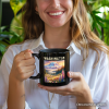 Artistic Mount Rainier Washington State Personalized Mug, National Park Gift and Pacific Northwest Souvenir with Custom Name