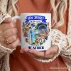 Artistic New Jersey State Themes and Landmarks Personalized Mug With Custom Name