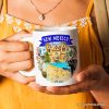 Artistic New Mexico State Themes and Landmarks Personalized Mug With Custom Name