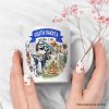 Artistic South Dakota State Themes and Landmarks Personalized Mug With Custom Name