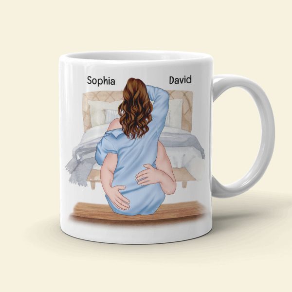 As Long As I Have A Face You'll Always Have A Place To Sit, Couple Make Love White Mug