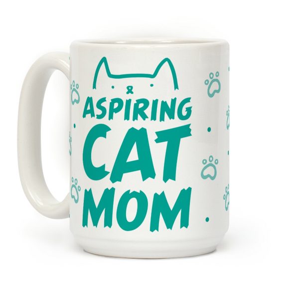 Aspiring Cat Mom Coffee Mug
