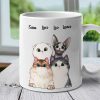 At Least You Don't Have Ugly Children Mom - Gift For Cat Mom - Personalized Mug