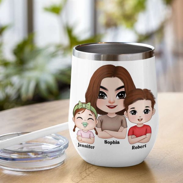 At Least You Don't Have Ugly Children, Personalized Coffee Mug, Mom and Her Beautiful Kids Mug, Mother's Day Gift, Birthday Gift For Mom