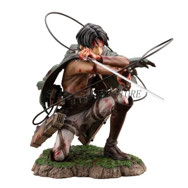 Attack On Titan Action Figure Levi Ackerman Figurine