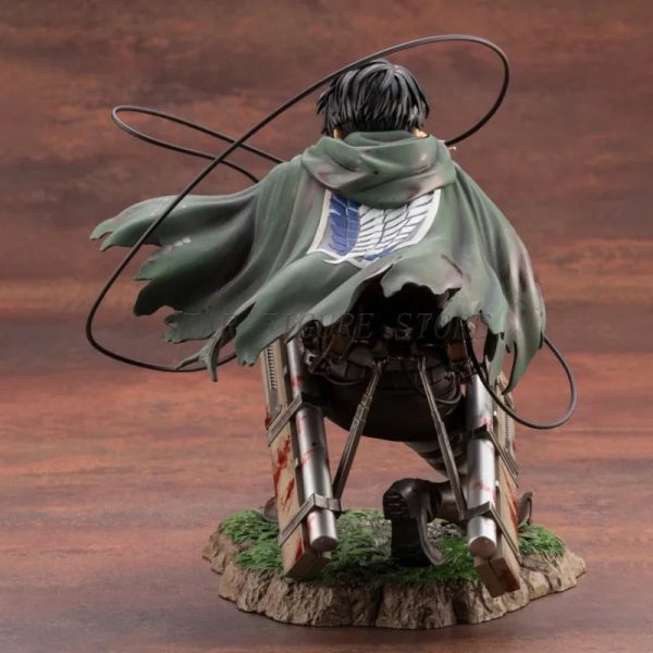 Attack On Titan Action Figure Levi Ackerman Figurine