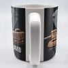 Attorney, Suit, Tie, Briefcase, and Gavel Design - Personalized Custom Coffee Mug - GRAD282_MG