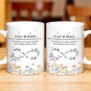 Aunt And Niece Always Close At Heart Coffee Mug - Personalized Custom Coffee Mug - FAM744_MG